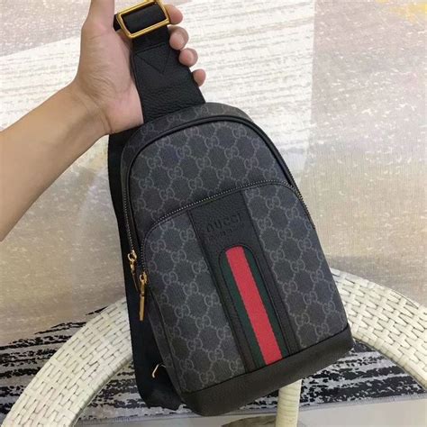 gucci mens chest bag